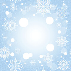 Fototapeta na wymiar Christmas snowflake star seamless pattern background