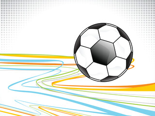 abstract football background design vector illustration