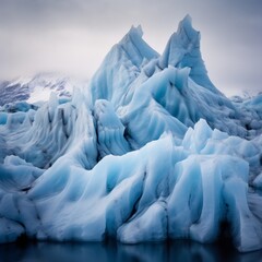 Raise Awareness for Glacier Melting this Earth Day - Inspiring Wallpapers, Generative AI