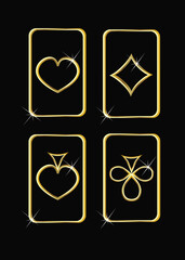 vector play card set eps 8