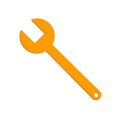 wrench icon illustration