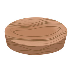 Wood podium for product display