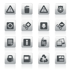 Web site and computer Icons - vector icon set