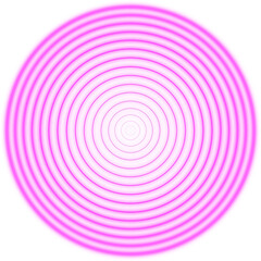 Violet Abstract Circles, Optical Illusion