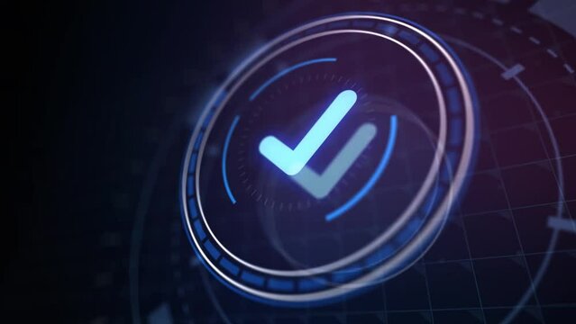 Standard quality control. Certification. Business, technology, internet and networking concept.