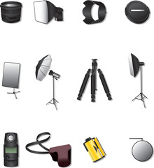 Fototapeta premium Photographic equipment