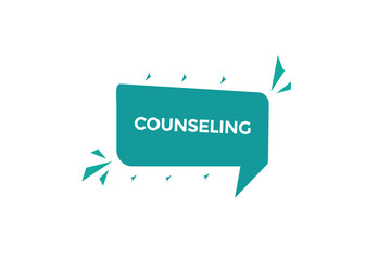 counseling  vectors, sign, level bubble speech counseling
