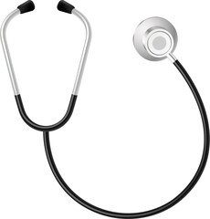 Stethoscope. Illustration on white background for design