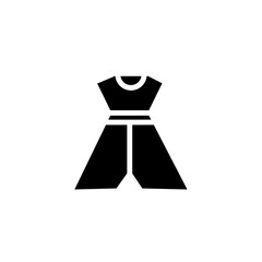 Dress Fashion Female Solid Icon