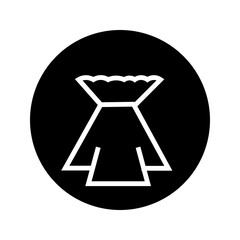 Dress Fashion Style Solid Icon