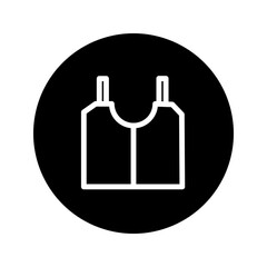 Fashion Shirt Wear Solid Icon