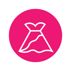 Dress Fashion Clothes Solid Icon