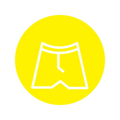 Pantie Underpants Women Solid Icon