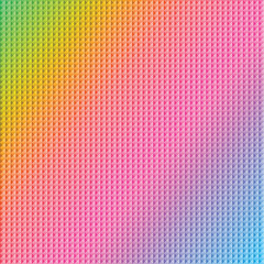 Abstract background of squares using rainbow colours