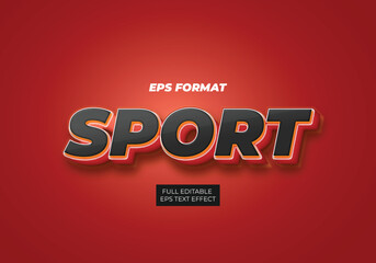 Sport Editable Text Effect