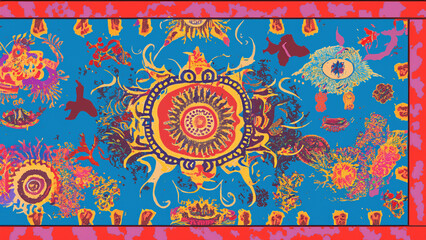 pattern with background