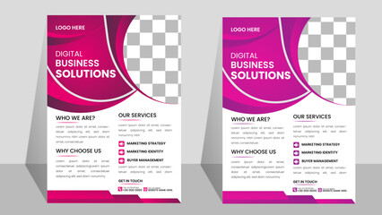 Innovative Corporate Flyer Design Template .