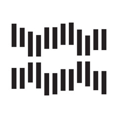 sound wave icon vector