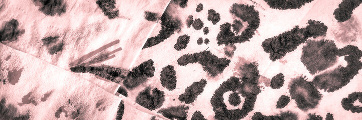 Animal Print Pattern. Beige Geometric Ornament. © Alina