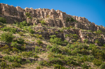 The Arid Landscape of Carlsbad Caverns National Park