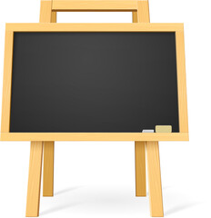 School blackboard. Illustration for design on white background