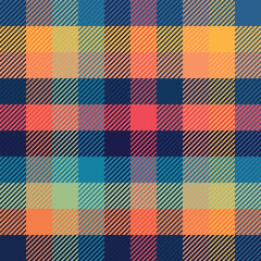 Classic color modern seamless pattern. Tartan is a traditional British plaid fabric used for printing shirts, fabrics, textiles, jacquard patterns, backgrounds, designs.