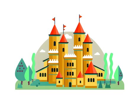 Castillo vectorizado 