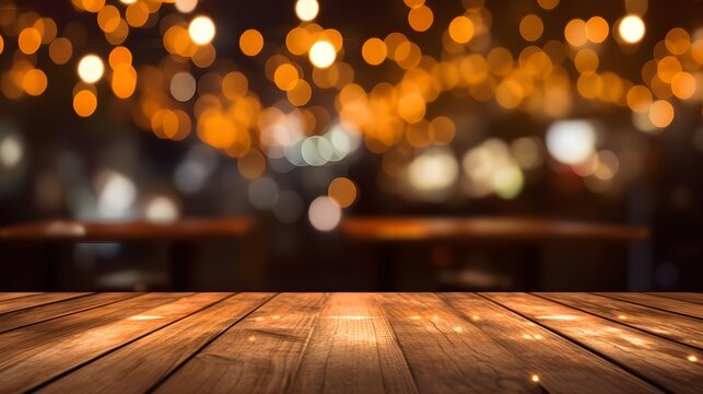 table and bokha background 