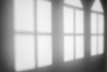 window shadow in a room