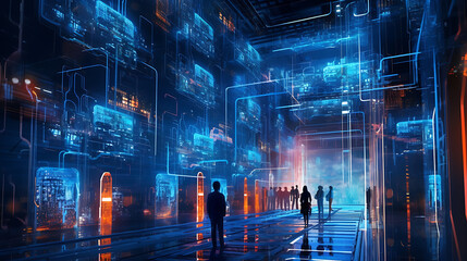 AI System Controlling Cybernetic Infrastructure