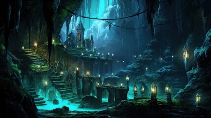 Game Art Mysterious Places