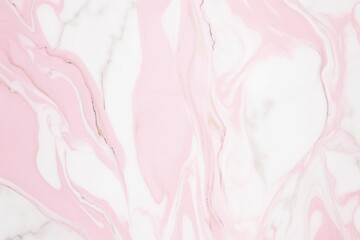 Fototapeta na wymiar Close up of white and pink marble with veins background, created using generative ai technology