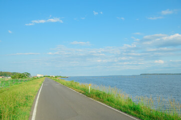 夕暮れの帰り道