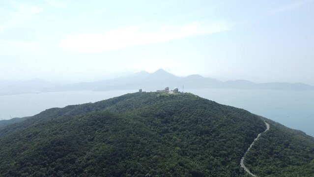 Observatory on the island