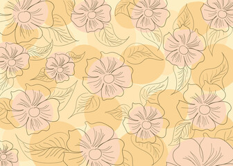 seamless floral pattern for background, wallpaper, cover books, and others