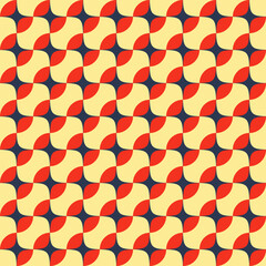 Abstract seamless circle pattern background. EPS 10