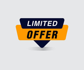 Special offer, limited offer, discount tag,  Abstract Special offer sales banner tag, price tag vector format, Marketing deal sale tag giving super offer, vector illustration, isolated tag, 