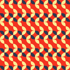 Abstract seamless circle pattern background. EPS 10