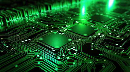 Green high tech circuit board
