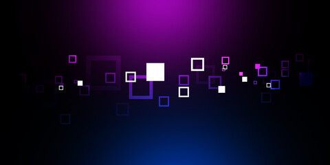 sfondo, astratto, quadrati, concetto di comunicazione digitale, informatica, 