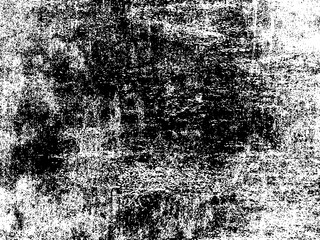 Overlay scratched design background. Black and white grunge background with scratches and cracks