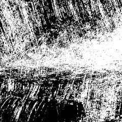 Distressed black and white grunge seamless texture. Overlay scratched design background. Grunge texture background with space