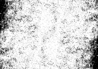 Distressed black and white grunge seamless texture. Overlay scratched design background. Grunge texture background with space