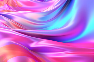 Colorful holographic gradient background