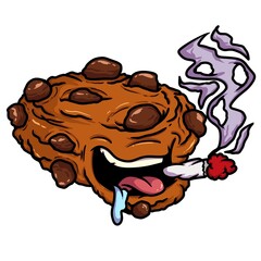 Cartoon food and beverage logo icon mascot usage for products 