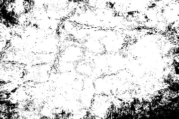 Distressed black and white grunge seamless texture. Overlay scratched design background. Grunge texture background with space