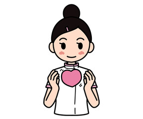 看護師（ハート）