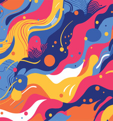 colorful abstract pattern, background, Abstract pattern, Artistic abstraction, Unique pattern design, Non-representational pattern, Expressive pattern arrangement, Imaginative pattern composition