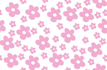 seamless pattern with flowers