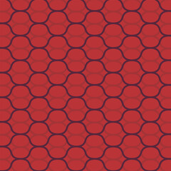 red tiles background